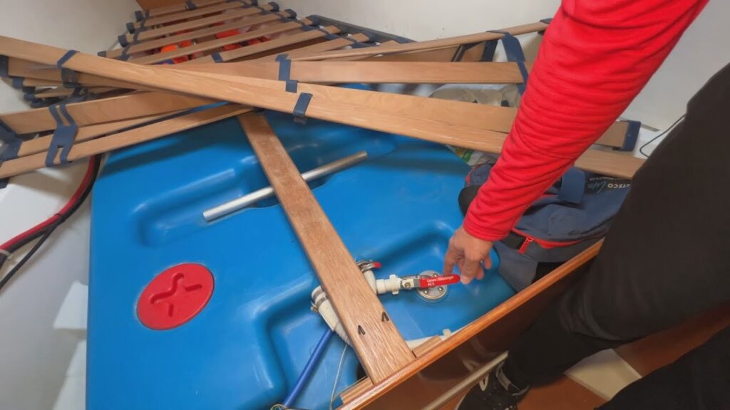 Agua potable a bordo