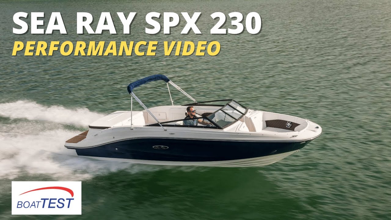 Prueba Sea Ray SPX 230 Outboard